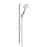Hansgrohe Raindance Select S glijstangset met garnituur 3 straalsoorten 945 mm chroom wit 27648400