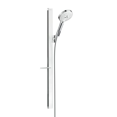 Hansgrohe Raindance Select S glijstangset met garnituur 3 straalsoorten 945 mm chroom wit 27648400 5