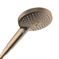 Hansgrohe Raindance Select S handdouche 3 straalsoorten brons geborsteld 26014140