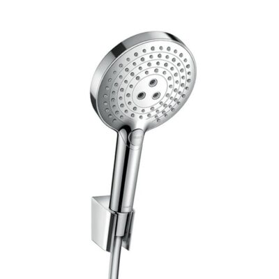 Hansgrohe Raindance Select S handdoucheset zonder stang 3 straalsoorten chroom 26701000 13 Hansgrohe Raindance Select S handdoucheset zonder stang 3 straalsoorten chroom 26701000 13