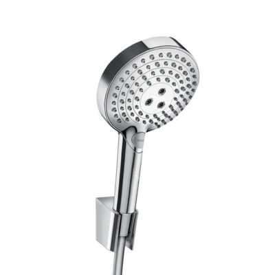 Hansgrohe Raindance Select S handdoucheset zonder stang 3 straalsoorten chroom 27668000 9 Hansgrohe Raindance Select S handdoucheset zonder stang 3 straalsoorten chroom 27668000 9