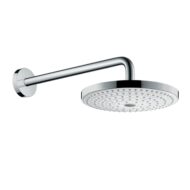 Hansgrohe Raindance Select S regendouchekopset 2 straalsoorten Ø243 mm chroom wit 26466400 Hansgrohe Raindance Select S regendouchekopset 2 straalsoorten Ø243 mm chroom wit 26466400