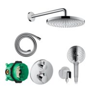 Hansgrohe Raindance Select S thermostatische inbouw regendoucheset Ø301 mm chroom 27836000 Hansgrohe Raindance Select S thermostatische inbouw regendoucheset Ø301 mm chroom 27836000