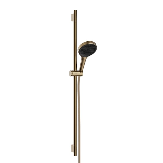 Hansgrohe Rainfinity glijstangset met garnituur 3 straalsoorten 1008 mm brons geborsteld 28743140 3 Hansgrohe Rainfinity glijstangset met garnituur 3 straalsoorten 1008 mm brons geborsteld 28743140 3