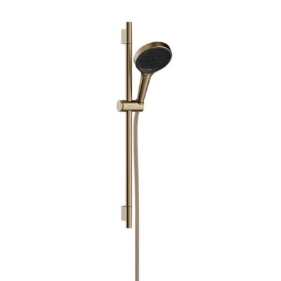 Hansgrohe Rainfinity glijstangset met garnituur 3 straalsoorten 720 mm brons geborsteld 28746140 5