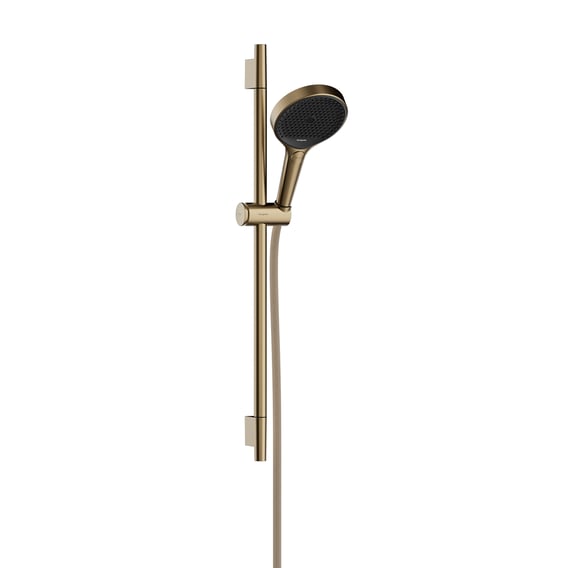 Hansgrohe Rainfinity glijstangset met garnituur 3 straalsoorten 720 mm brons geborsteld 28746140 3 Hansgrohe Rainfinity glijstangset met garnituur 3 straalsoorten 720 mm brons geborsteld 28746140 3