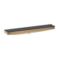 Hansgrohe Rainfinity handdouchehouder met slangverbinding brons geborsteld 26858140 Hansgrohe Rainfinity handdouchehouder met slangverbinding brons geborsteld 26858140