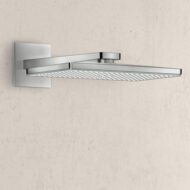 Hansgrohe Rainmaker Select regendouchekopset 1 straalsoort 466 x 270 mm chroom wit 24003400 Hansgrohe Rainmaker Select regendouchekopset 1 straalsoort 466 x 270 mm chroom wit 24003400