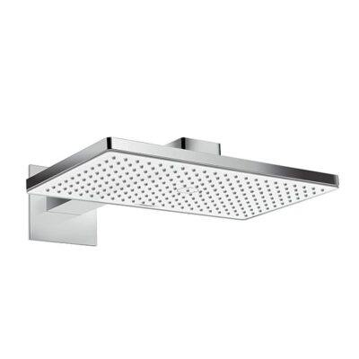 Hansgrohe Rainmaker Select regendouchekopset 1 straalsoort 466 x 270 mm chroom wit 24013400 5 Hansgrohe Rainmaker Select regendouchekopset 1 straalsoort 466 x 270 mm chroom wit 24013400 5