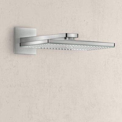 Hansgrohe Rainmaker Select regendouchekopset 2 straalsoorten 466 x 300 mm chroom wit 24005400 4 Hansgrohe Rainmaker Select regendouchekopset 2 straalsoorten 466 x 300 mm chroom wit 24005400 4