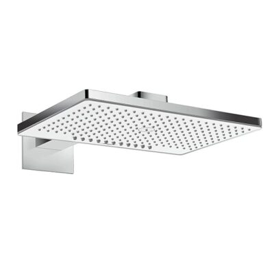 Hansgrohe Rainmaker Select regendouchekopset 2 straalsoorten 466 x 300 mm chroom wit 24015400 5 Hansgrohe Rainmaker Select regendouchekopset 2 straalsoorten 466 x 300 mm chroom wit 24015400 5