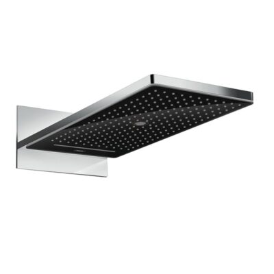 Hansgrohe Rainmaker Select regendouchekopset 3 straalsoorten 256 x 586 mm zwart chroom 24001600 4 Hansgrohe Rainmaker Select regendouchekopset 3 straalsoorten 256 x 586 mm zwart chroom 24001600 4