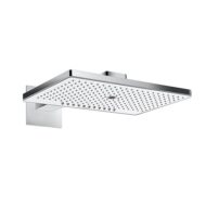 Hansgrohe Rainmaker Select regendouchekopset 3 straalsoorten 466 x 300 mm chroom wit 24007400 Hansgrohe Rainmaker Select regendouchekopset 3 straalsoorten 466 x 300 mm chroom wit 24007400