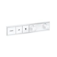 Hansgrohe RainSelect thermostaat voor douche 2 verbruikers mat-wit 15380700