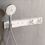 Hansgrohe RainSelect thermostaat voor douche 4 verbruikers chroom wit 15357400