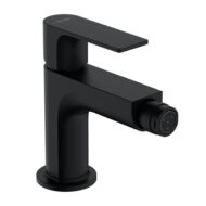 Hansgrohe Rebris E bidetkraan met trekstang-afvoergarnituur mat-zwart 72213670
