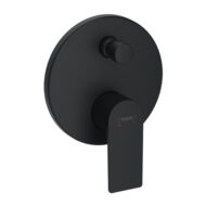 Hansgrohe Rebris E eengreeps inbouw mengkraan voor bad 2 verbruikers mat-zwart 72469670