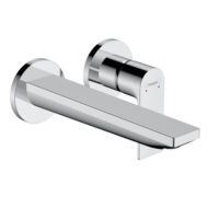 Hansgrohe Rebris E eengreeps inbouw wastafelmengkraan met EcoSmart met altijd open afvoer chroom 72568000 Hansgrohe Rebris E eengreeps inbouw wastafelmengkraan met EcoSmart met altijd open afvoer chroom 72568000