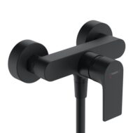 Hansgrohe Rebris E eengreeps opbouw douchemengkraan 1 verbruiker mat-zwart 72650670