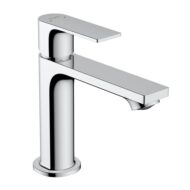 Hansgrohe Rebris E wastafelkraan 110 met EcoSmart met trekstang-afvoergarnituur chroom 72557000 Hansgrohe Rebris E wastafelkraan 110 met EcoSmart met trekstang-afvoergarnituur chroom 72557000