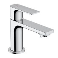 Hansgrohe Rebris E wastafelkraan 80 CoolStart met trekstang-afvoergarnituur chroom 72553000