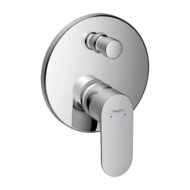 Hansgrohe Rebris S eengreeps inbouw mengkraan voor bad 2 verbruikers chroom 72467000