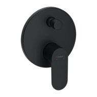 Hansgrohe Rebris S eengreeps inbouw mengkraan voor bad 2 verbruikers mat-zwart 72467670