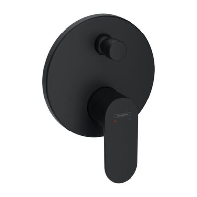 Hansgrohe Rebris S eengreeps inbouw mengkraan voor bad 2 verbruikers mat-zwart 72467670 5