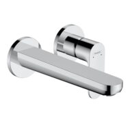 Hansgrohe Rebris S eengreeps inbouw wastafelmengkraan met EcoSmart met altijd open afvoer chroom 72528000 Hansgrohe Rebris S eengreeps inbouw wastafelmengkraan met EcoSmart met altijd open afvoer chroom 72528000