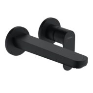 Hansgrohe Rebris S eengreeps inbouw wastafelmengkraan met EcoSmart met altijd open afvoer mat-zwart 72528670 Hansgrohe Rebris S eengreeps inbouw wastafelmengkraan met EcoSmart met altijd open afvoer mat-zwart 72528670