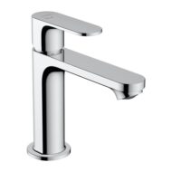 Hansgrohe Rebris S wastafelkraan 110 CoolStart met EcoSmart met trekstang-afvoergarnituur chroom 72527000 Hansgrohe Rebris S wastafelkraan 110 CoolStart met EcoSmart met trekstang-afvoergarnituur chroom 72527000