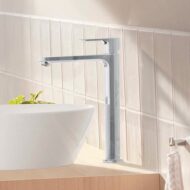 Hansgrohe Rebris S wastafelkraan 240 CoolStart met verhoogde kraanlichaam met trekstang-afvoergarnituur chroom 72590000 Hansgrohe Rebris S wastafelkraan 240 CoolStart met verhoogde kraanlichaam met trekstang-afvoergarnituur chroom 72590000