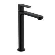 Hansgrohe Rebris S wastafelkraan 240 CoolStart met verhoogde kraanlichaam met trekstang-afvoergarnituur mat-zwart 72580670 Hansgrohe Rebris S wastafelkraan 240 CoolStart met verhoogde kraanlichaam met trekstang-afvoergarnituur mat-zwart 72580670