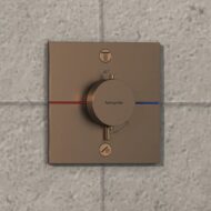 Hansgrohe ShowerSelect Comfort E thermostaat voor bad & douche 2 verbruikers brons geborsteld 15578140