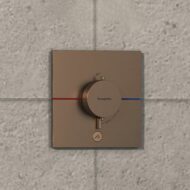 Hansgrohe ShowerSelect Comfort E thermostaat voor bad & douche 2 verbruikers brons geborsteld 15575140