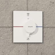 Hansgrohe ShowerSelect Comfort E thermostaat voor bad & douche 2 verbruikers mat-wit 15578700 Hansgrohe ShowerSelect Comfort E thermostaat voor bad & douche 2 verbruikers mat-wit 15578700