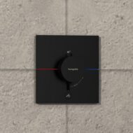 Hansgrohe ShowerSelect Comfort E thermostaat voor bad & douche 2 verbruikers mat-zwart 15575670