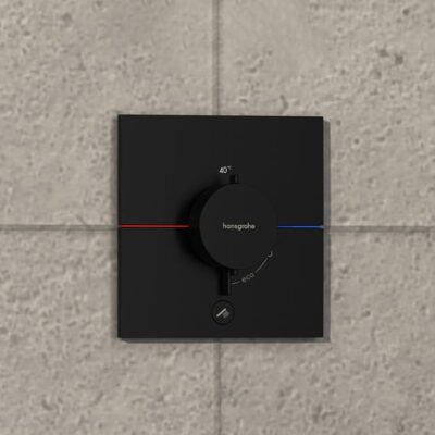 Hansgrohe ShowerSelect Comfort E thermostaat voor bad & douche 2 verbruikers mat-zwart 15575670 7