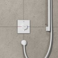 Hansgrohe ShowerSelect Comfort E thermostaat voor douche 1 verbruiker mat-wit 15571700