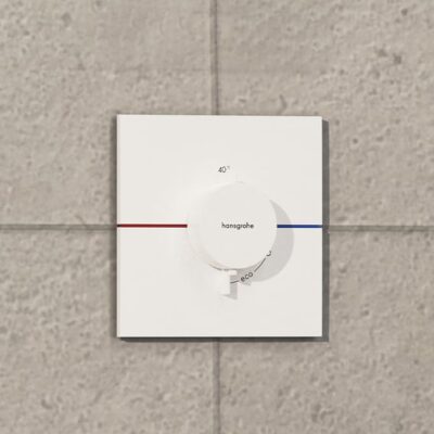 Hansgrohe ShowerSelect Comfort E thermostaat voor douche 1 verbruiker mat-wit 15574700 7