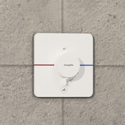 Hansgrohe ShowerSelect Comfort Q thermostaat voor bad & douche 2 verbruikers mat-wit 15589700 7
