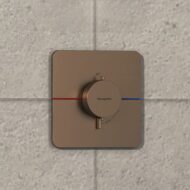 Hansgrohe ShowerSelect Comfort Q thermostaat voor douche 1 verbruiker brons geborsteld 15588140