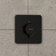 Hansgrohe ShowerSelect Comfort Q thermostaat voor douche 1 verbruiker mat-zwart 15588670