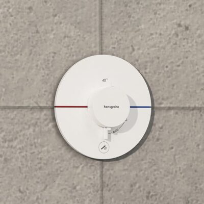 Hansgrohe ShowerSelect Comfort S thermostaat voor bad & douche 2 verbruikers mat-wit 15562700 7