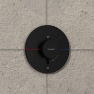 Hansgrohe ShowerSelect Comfort S thermostaat voor bad & douche 2 verbruikers mat-zwart 15562670