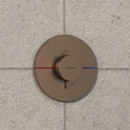 Hansgrohe ShowerSelect Comfort S thermostaat voor bad & douche brons geborsteld 15559140