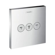 Hansgrohe ShowerSelect omsteller 3 verbruikers chroom 15764000 Hansgrohe ShowerSelect omsteller 3 verbruikers chroom 15764000
