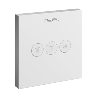 Hansgrohe ShowerSelect omsteller 3 verbruikers mat-wit 15764700 5