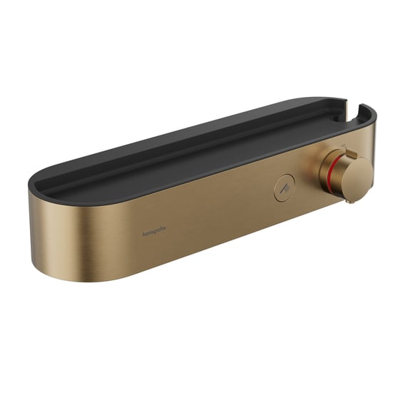 Hansgrohe ShowerTablet Select thermostaat voor douche 1 verbruiker brons geborsteld 24360140 3 Hansgrohe ShowerTablet Select thermostaat voor douche 1 verbruiker brons geborsteld 24360140 3