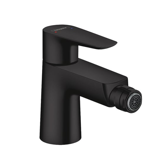 Hansgrohe Talis E bidetkraan met trekstang-afvoergarnituur mat-zwart 71720670 3 Hansgrohe Talis E bidetkraan met trekstang-afvoergarnituur mat-zwart 71720670 3